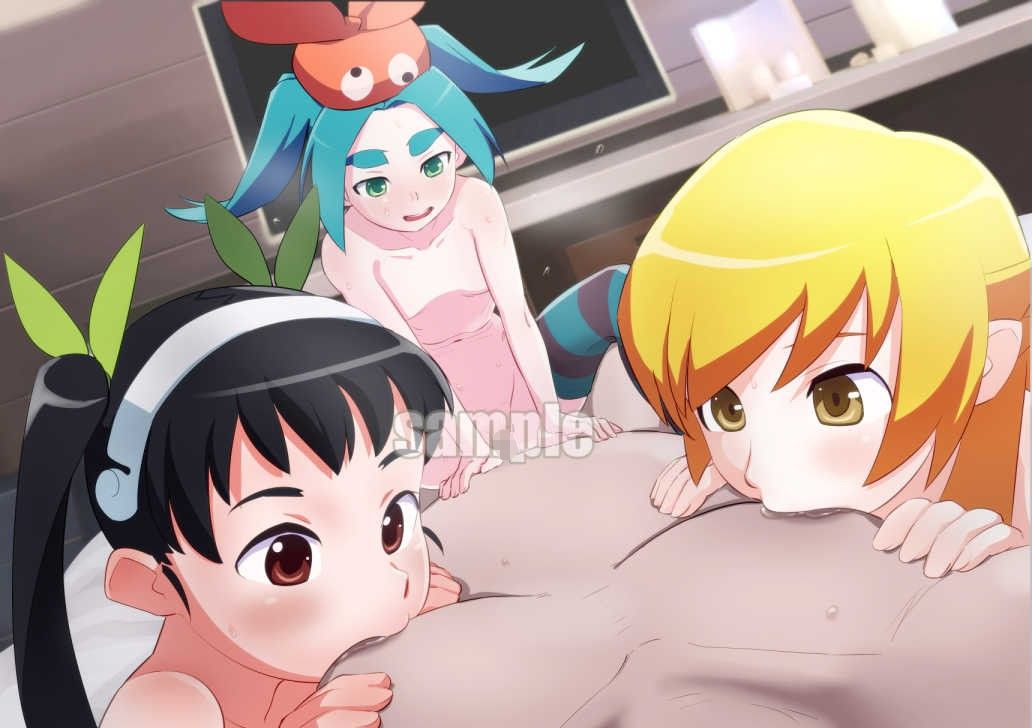 ロータリーえんこーだ！ 化物語 エロ4