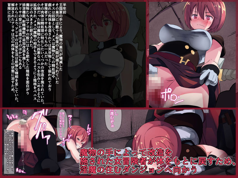 改造済女冒険者の冒険 エロ画像