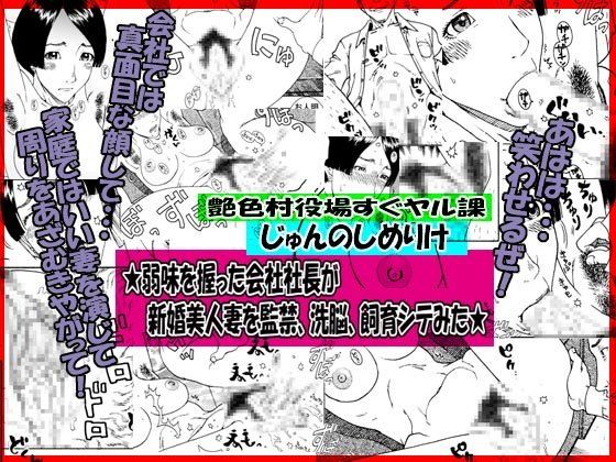 ★弱味を握った会社社長が 新婚美人妻を監禁、洗脳、飼育シテみた★