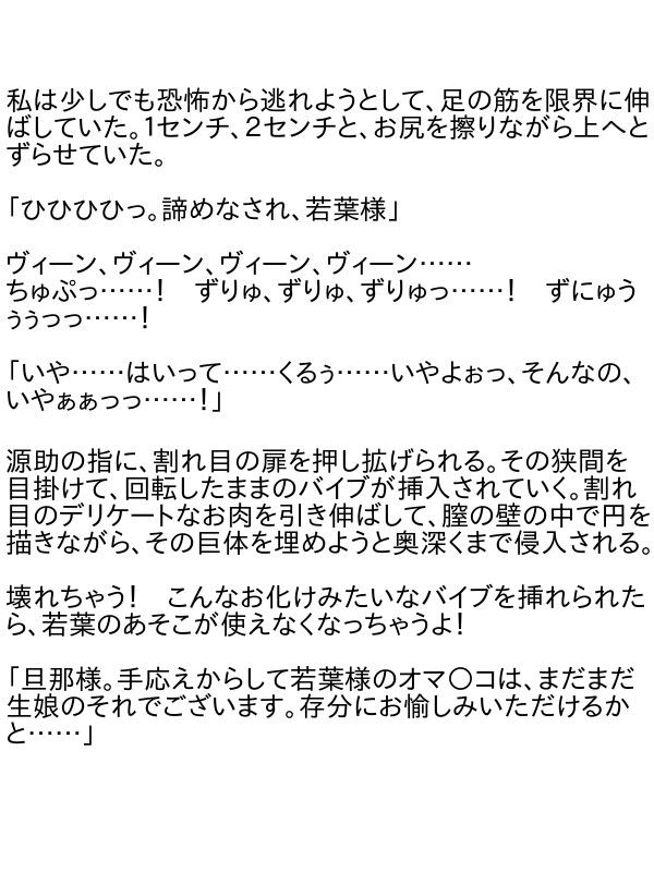 あなたのためなら私は…… 恥辱なる小説 エロ4