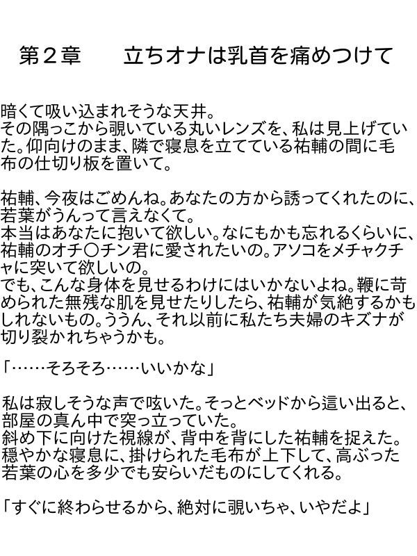 あなたのためなら私は……第3部 恥辱なる小説 エロ2