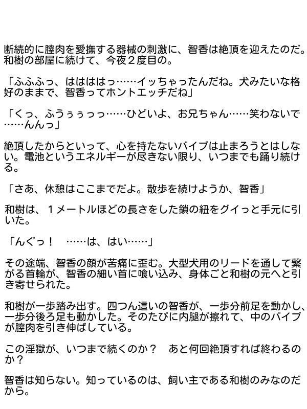 美処女奴隷淫獄の世界 恥辱なる小説 エロ5