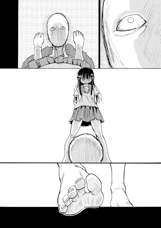 夏と足 つけまゆげ エロ3