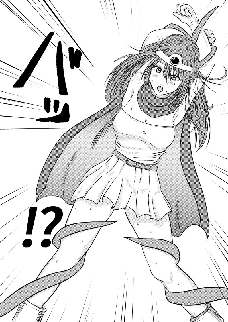 狙われた女賢者  エロ3