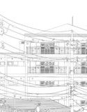 素材街線画(DMM)