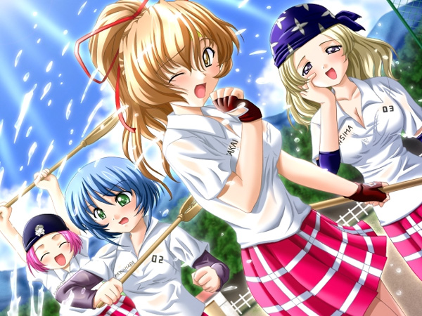 いたずらBBQ ～剥きたてラクロスっ娘喰い放題～ 画像1