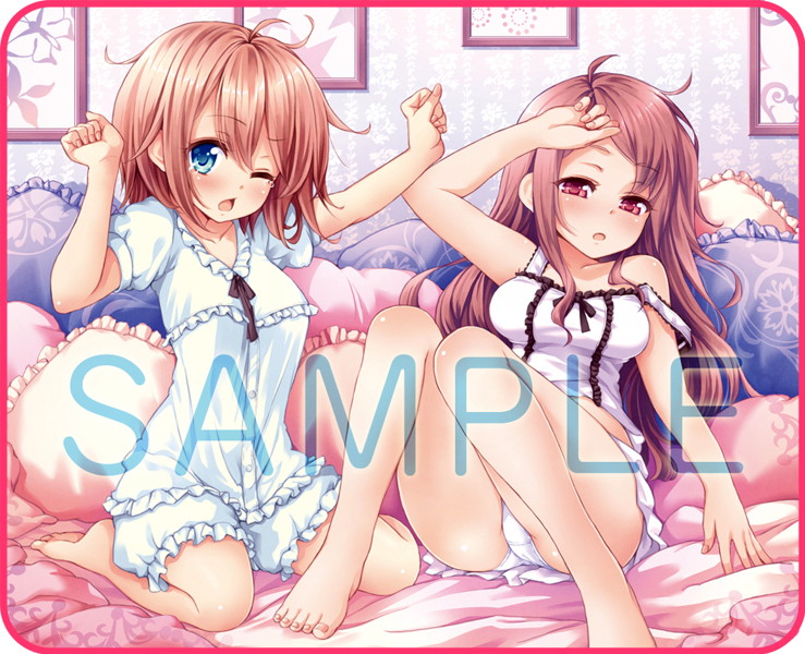 みさちゃんあやめちゃんおはようブランケット
