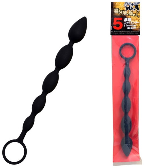 その他(アナルグッズ)「Mr.A 5連結 エッグエンター」(ワールド工芸)