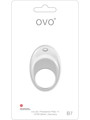 OVO B7 VIBRATING RING WHITE