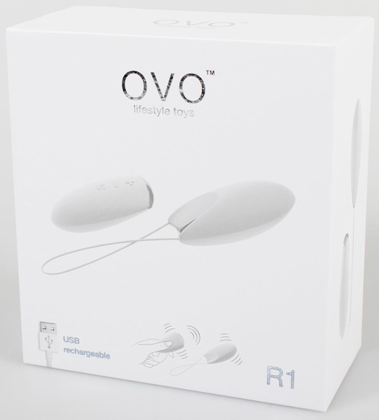 【最近話題のアダルトグッズ】「OVO R1 REMOTE WHITE/CHROME」(OVO)...