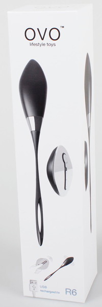 【最近話題のアダルトグッズ】「OVO R6 REMOTE BLACK/CHROME」(OVO)...