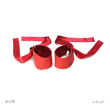 【最近話題のアダルトグッズ】「LELO Etherea- 手錠- レッド」(LELO) - L...