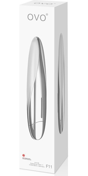 初心者向き「OVO F11 VIBRATOR WHITE CHROME」(OVO)