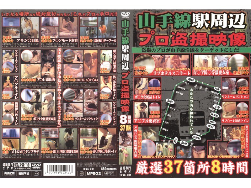 Professional Video Voyeur Yamanote Line Station
