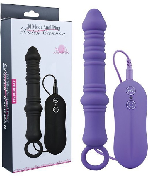 アナルグッズ「Dutch Cannon Anal Stimulator パープル」(MET)