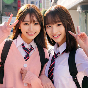 ももちゃん&みなみちゃん