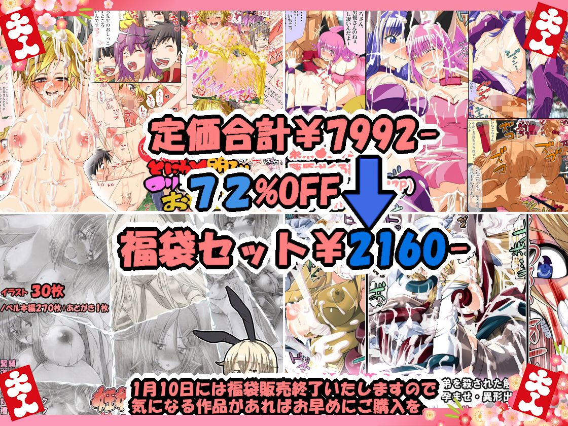 エロCG・漫画妊これ・艦隊・艦堕ち・JK・ミュウ×2・九尾に先生！むしゃぶりつけ！11本オナセット＋おまけ4本福袋2018（1月10日販売終了） なのかH エロ2