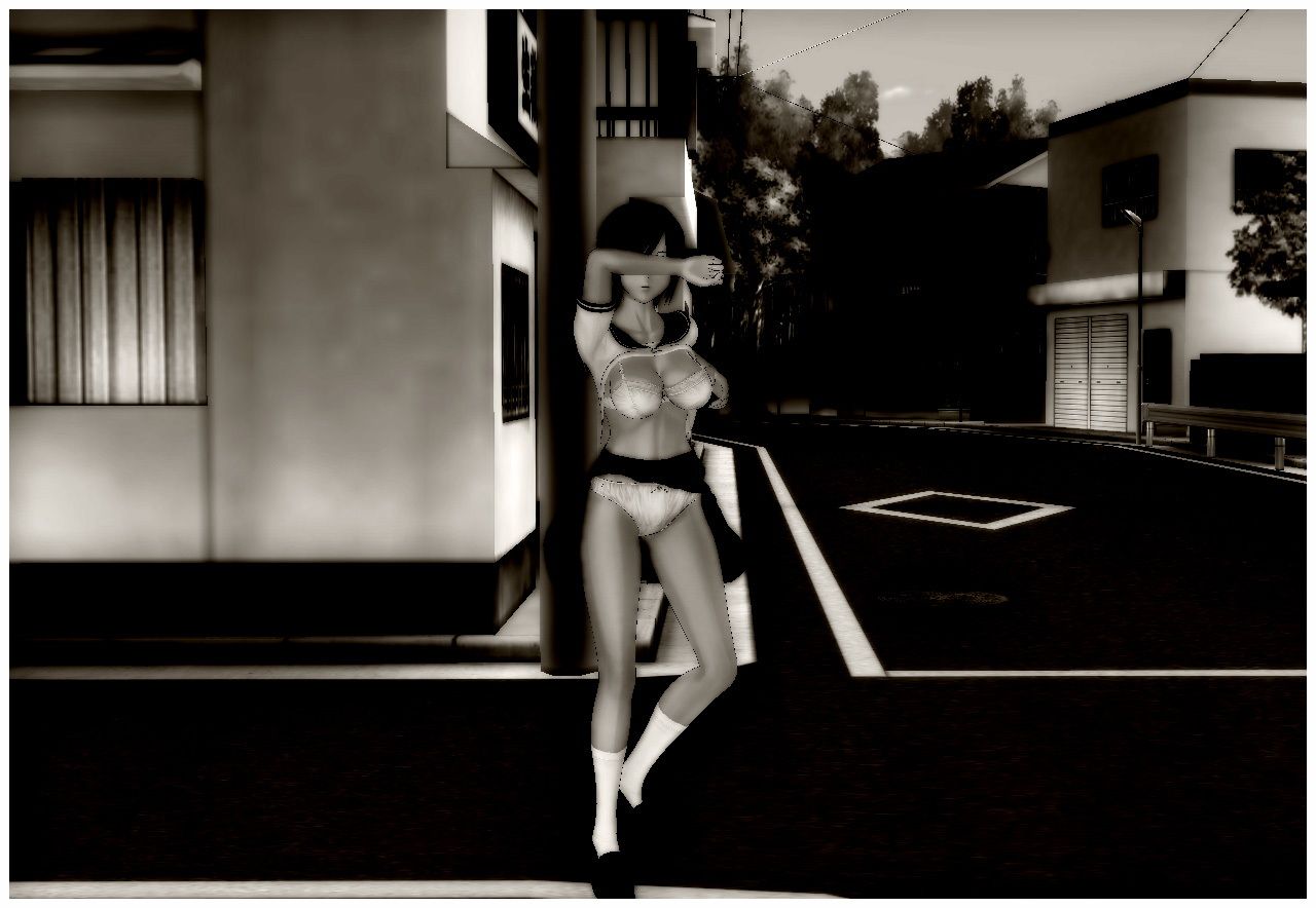 ヤバい写真~強制的に露出させられる少女画像no.1