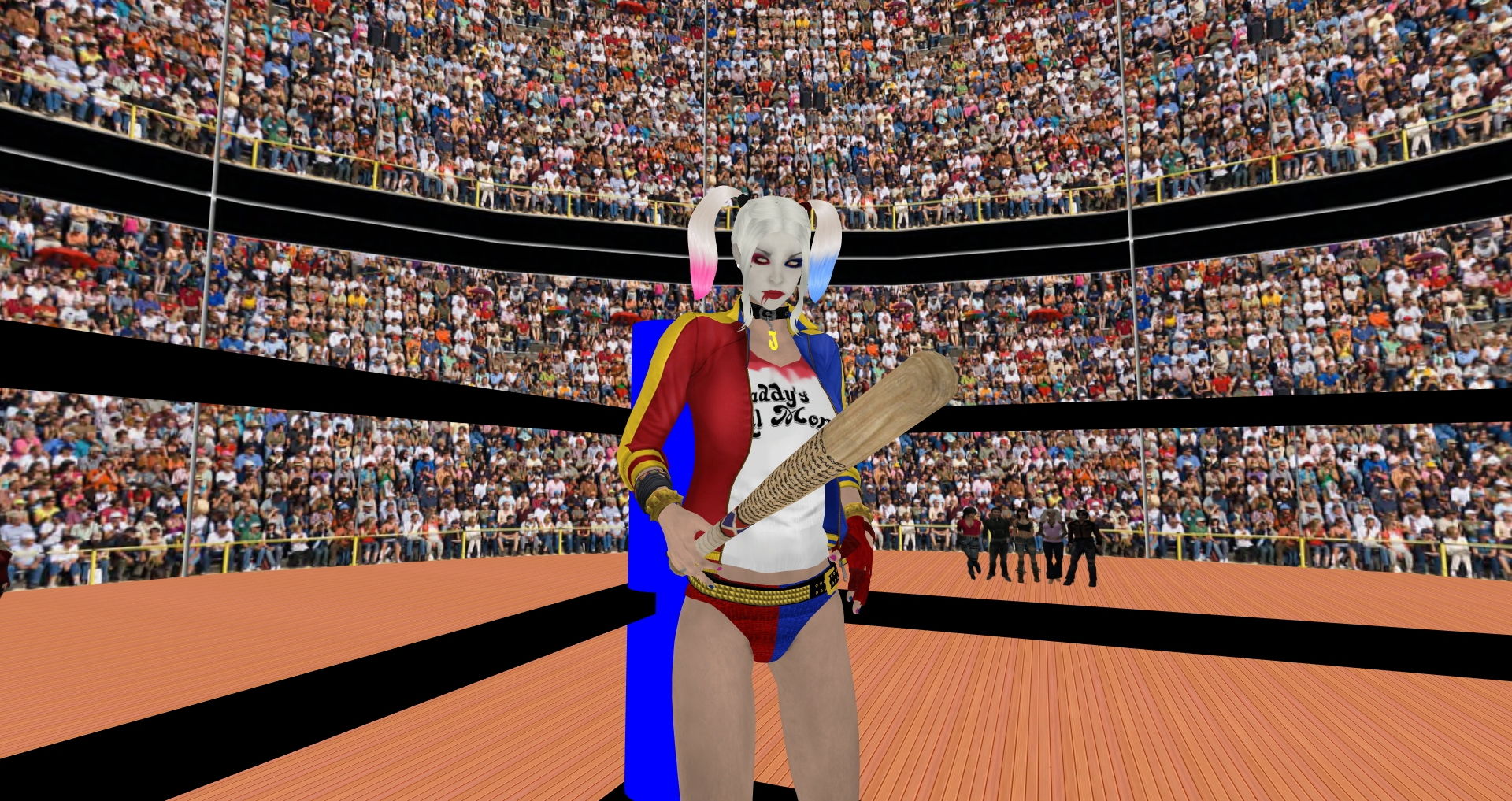 サンプル画像2:スーパーヒーローの全裸ファイト [作品ID:d_128098]