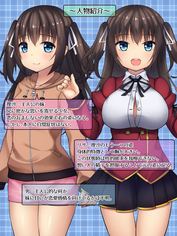 サンプル画像1:サキュバス・シンドローム～恋する妹は兄の精子が欲しいのです～ [作品ID:d_128146]