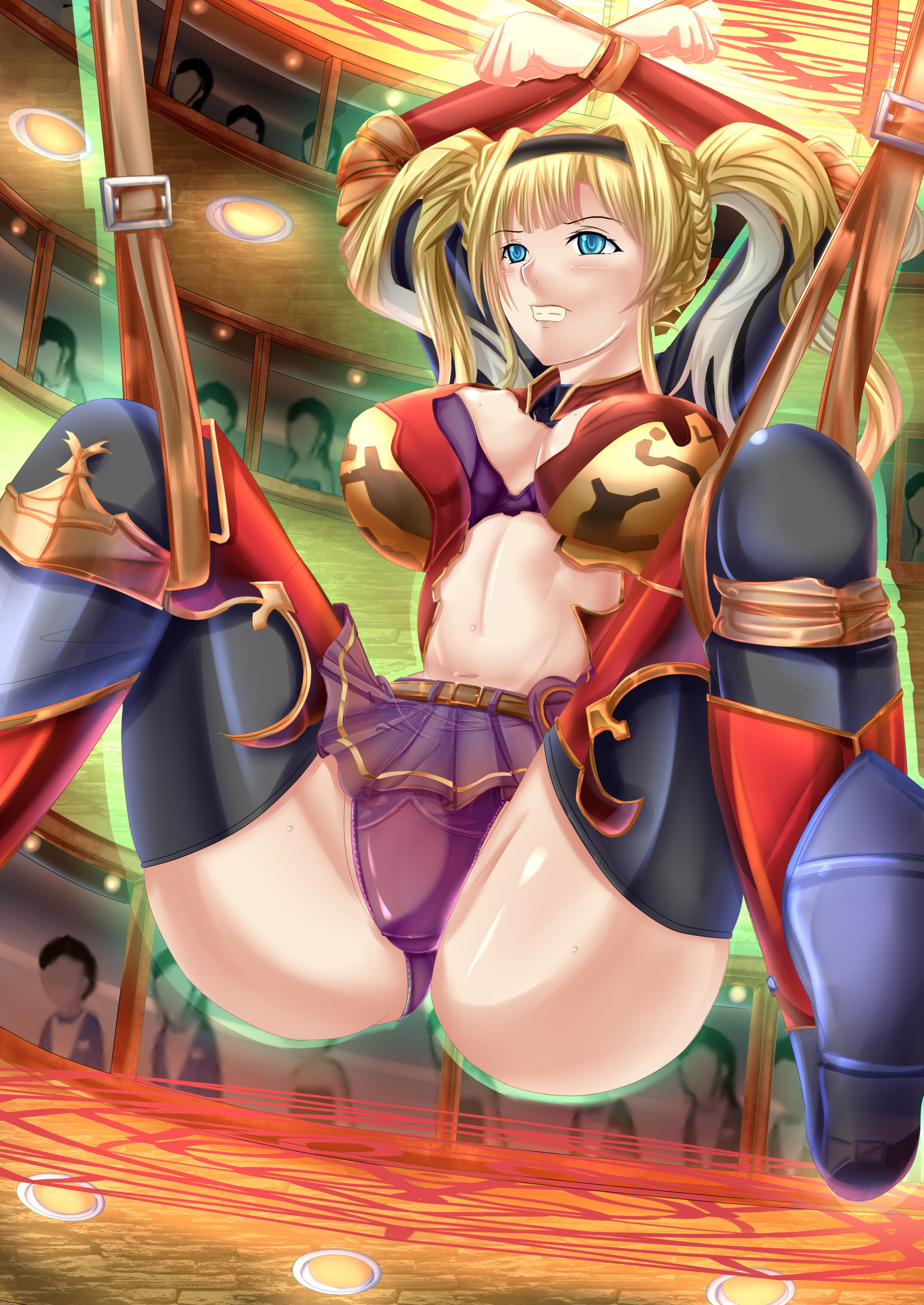 サンプル画像1:囚われの真紅穿光 組織の決定 [作品ID:d_128518]