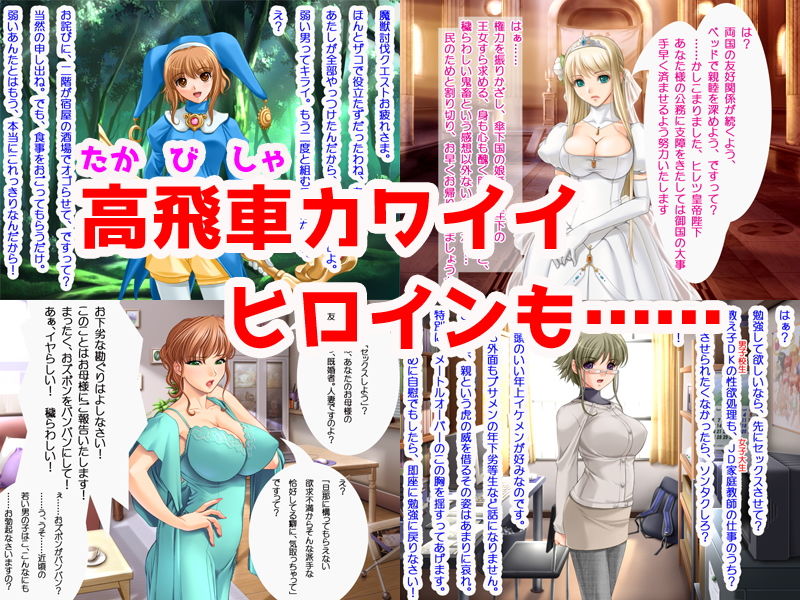 サンプル画像1:高飛車ヒロイン即堕ち2コマ集 [作品ID:d_128744]