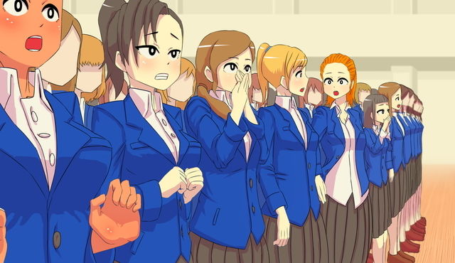 サンプル画像1:全裸ビームとまんぐり光線 [作品ID:d_130851]