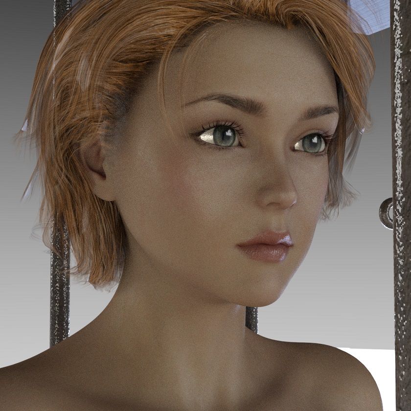 サンプル画像1:筋肉美女拷問 [作品ID:d_130924]