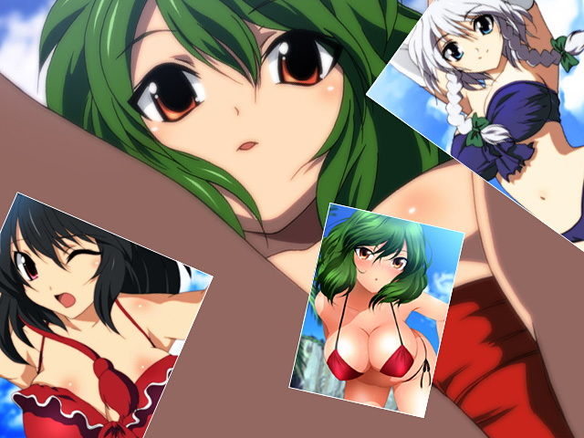 サンプル画像5:東方水着CG集first SPECIAL [作品ID:d_131156]