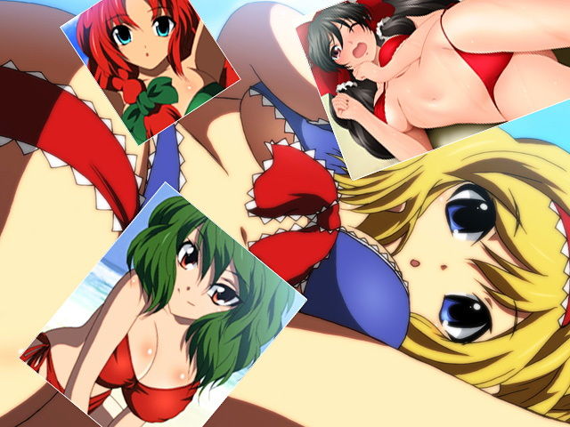 東方水着CG集first SPECIALのサンプル画像 6