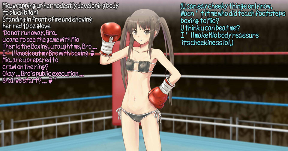サンプル画像1:Boxing＆H VS Mio-chan side:S [作品ID:d_131159]