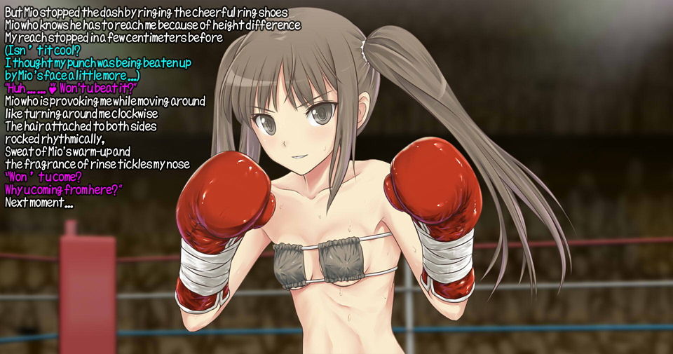 サンプル画像2:Boxing＆H VS Mio-chan side:S [作品ID:d_131159]