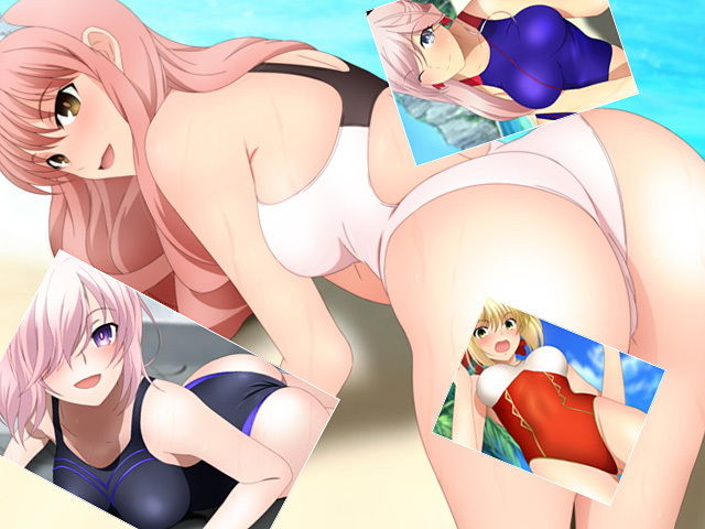 サンプル画像4:Fa○e/Go競泳水着CG集 [作品ID:d_131867]