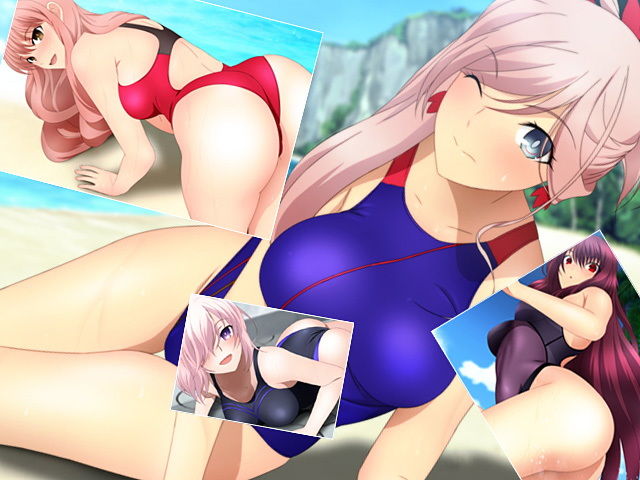 サンプル画像6:Fa○e/Go競泳水着CG集 [作品ID:d_131867]