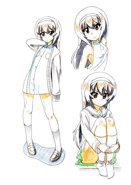 サンプル画像3:ガルパンお絵かきまとめ [作品ID:d_132000]