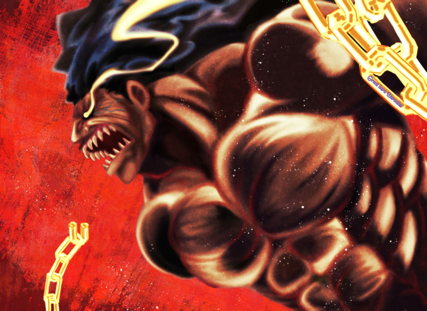 サンプル画像2:英霊筋肉肖像 (カンブリア堂)