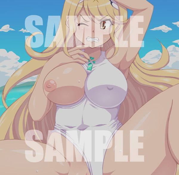 サンプル画像1:TROPICAL! (掛軸のウラ) サンプル画像1:TROPICAL! (掛軸のウラ)