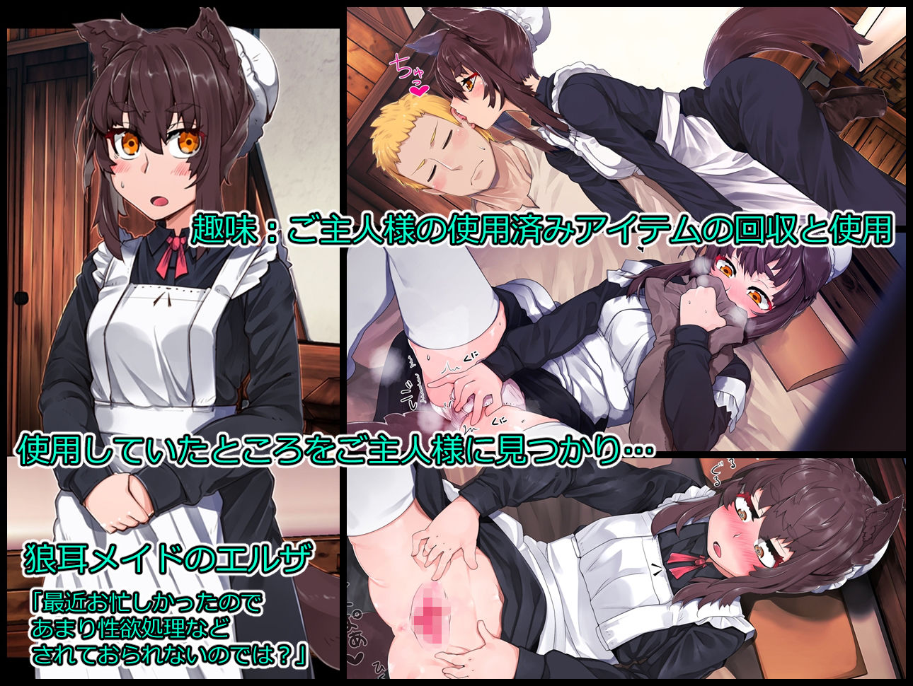 サンプル画像1:エルザのご奉仕SEX～ご主人様大好きワンコがイチャラブするお話～ (GO！GO！スペルマレスキュー！)