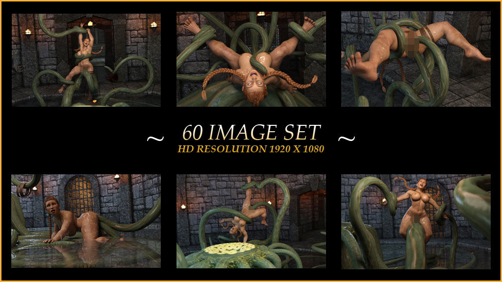 サンプル画像1:Hilda and the Tentacle Monster (IronRoo) [d_135153]