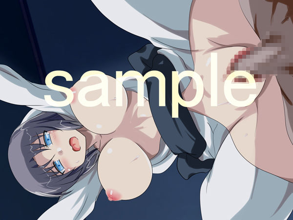 サンプル画像1:シノビM 雪泉（制服＋ナース服＋浴衣） (Black and White) [d_135744]