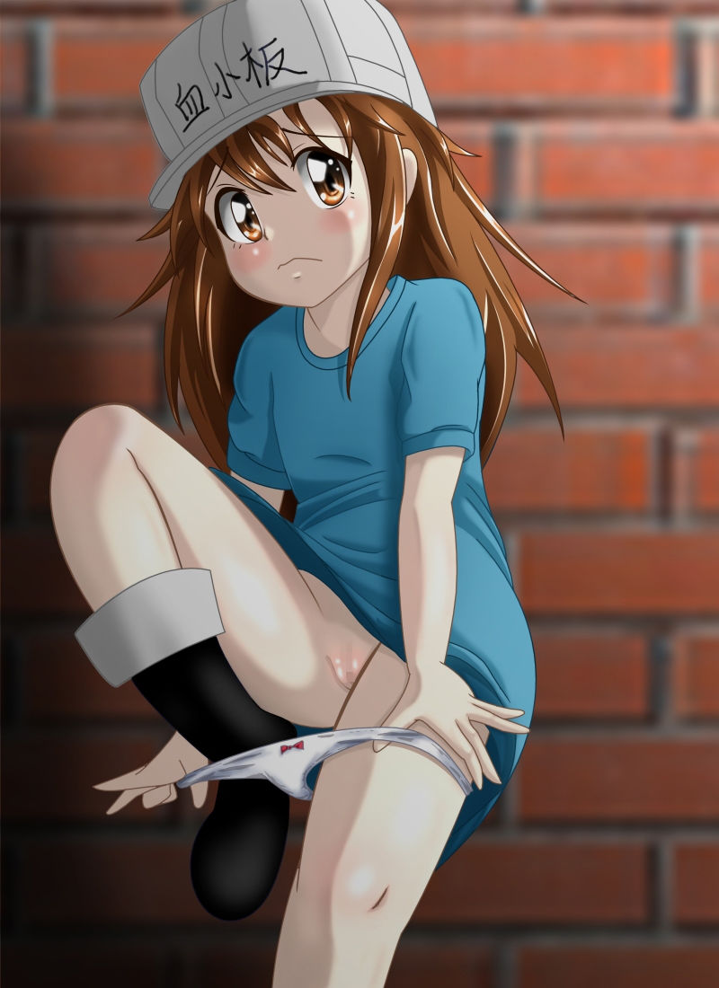 サンプル画像4:細胞娘の露出日記 √b (進撃のなめこ) [d_135959]