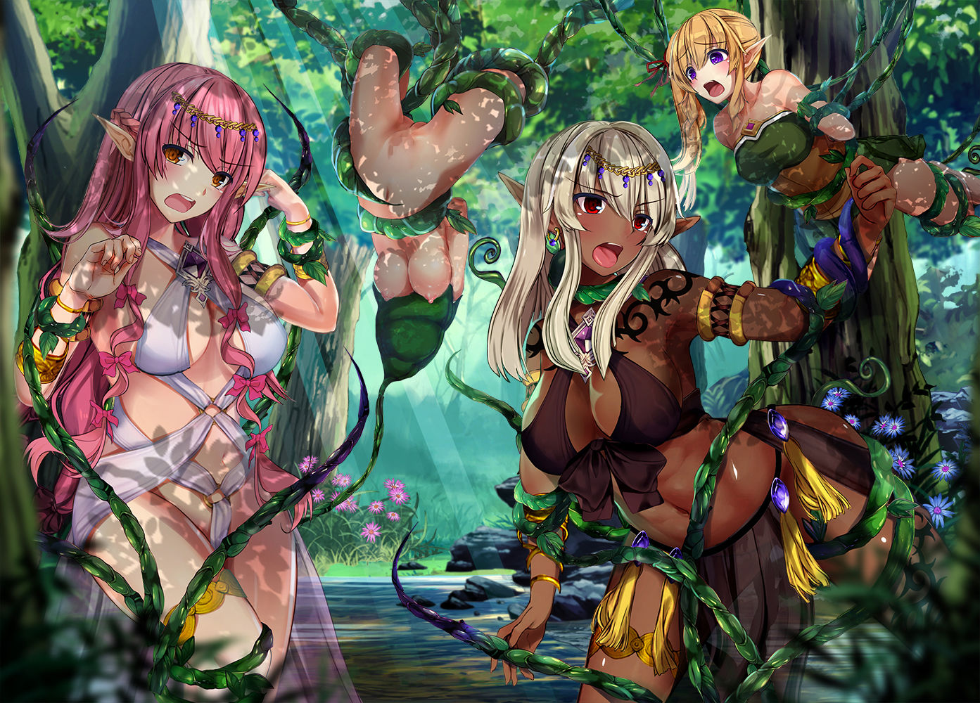 サンプル画像2:この世界では奴隷がお金として使えるそうです。(卵白堂) [d_136251]