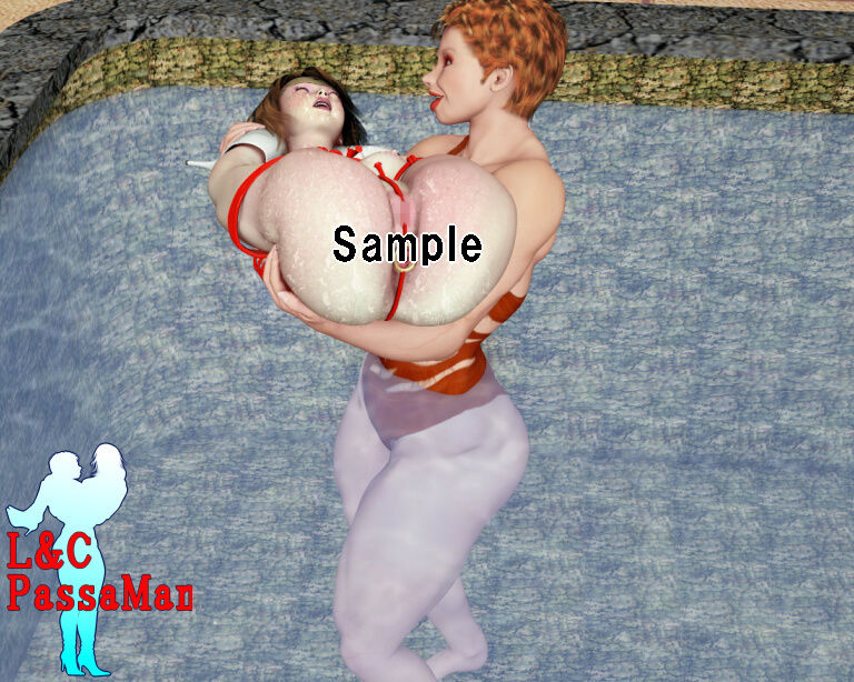 サンプル画像3:捕らわれヒロイン、食い込みボンデージ・恥アナル晒し(L＆Cパッサマン) [d_137023]