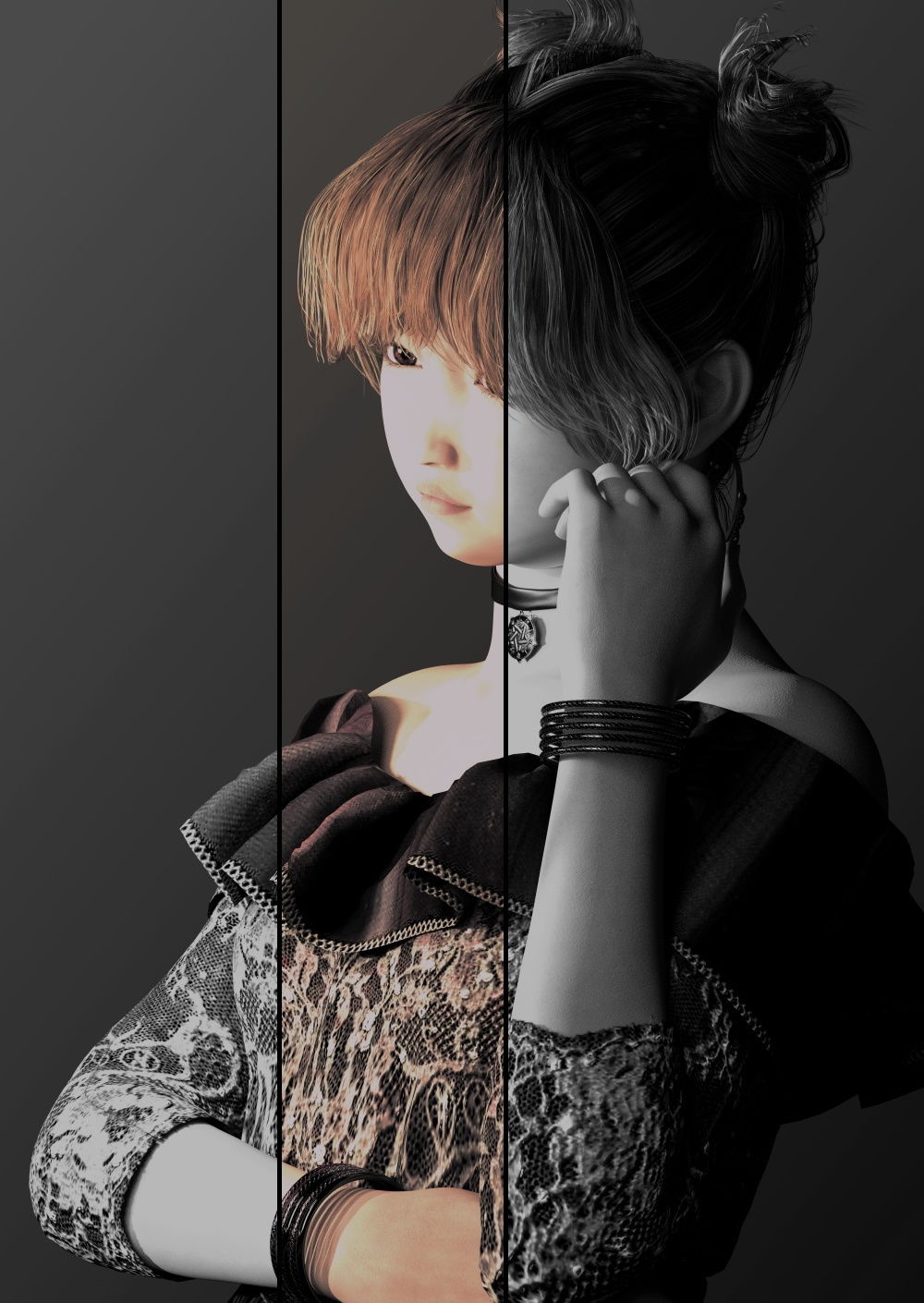 サンプル画像2:うちの子写真集VOL.001 「笑顔」(花萌葱) [d_137065]