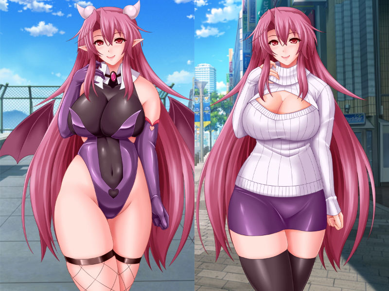 サンプル画像1:サキュバス異世界へ飛ぶ(蒼桜) [d_137390]