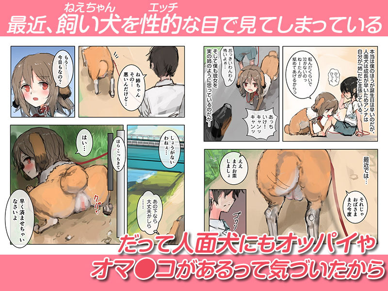 サンプル画像2:美人面犬の飼い方(チンジャオ娘。) [d_137937]