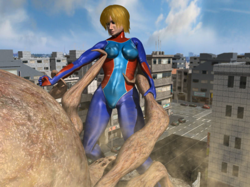 サンプル画像5:ウルトラレオタード01 巨大ヒロインリョナレ〇プ(Drケローの恐怖の島) [d_139487]