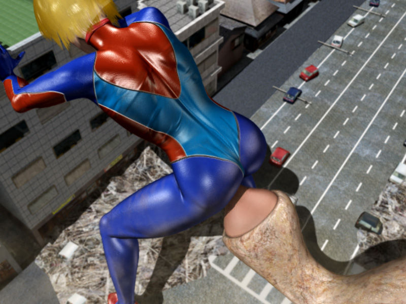 サンプル画像6:ウルトラレオタード01 巨大ヒロインリョナレ〇プ(Drケローの恐怖の島) [d_139487]