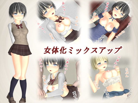 女体化ミックスアップのジャケット