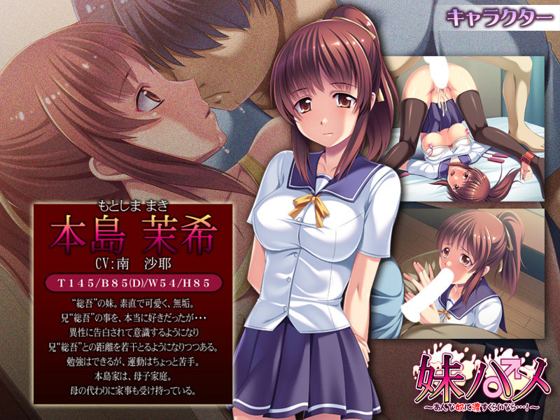 サンプル画像1:妹ハメ～あんな奴に渡すくらいなら…！～ PLAY MOVIE(WorldPG Anime) [d_141694]